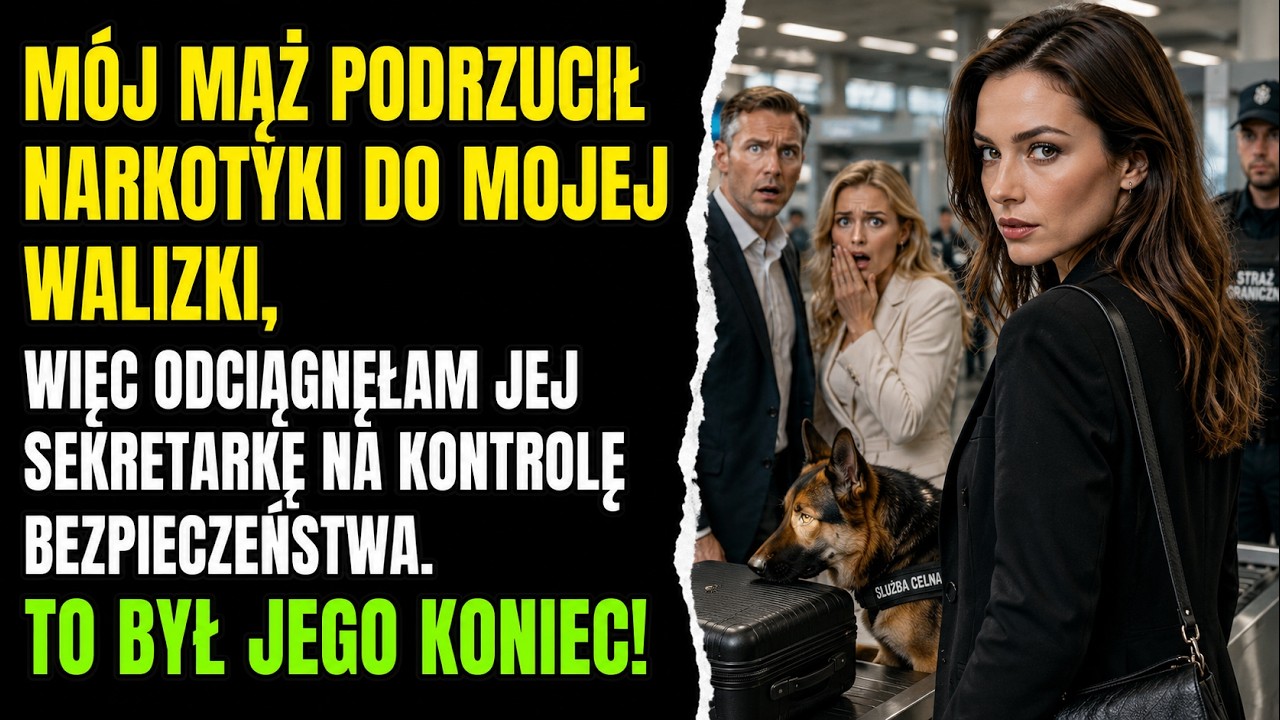 Mąż podrzucił mi paczkę do walizki &mdash; więc pozwoliłam zabrać ją sekretarce