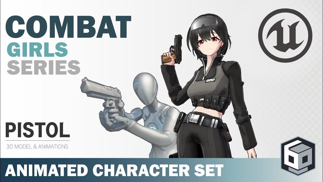 UE5 CombatGirls Pistol