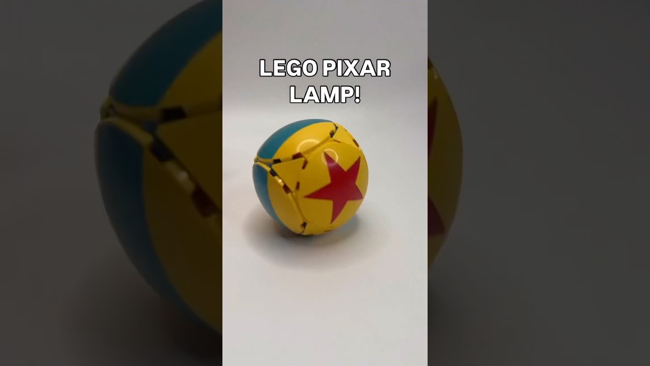 New LEGO Pixar Luxo Jr. and it‘s Easter Eggs 💡🥎 