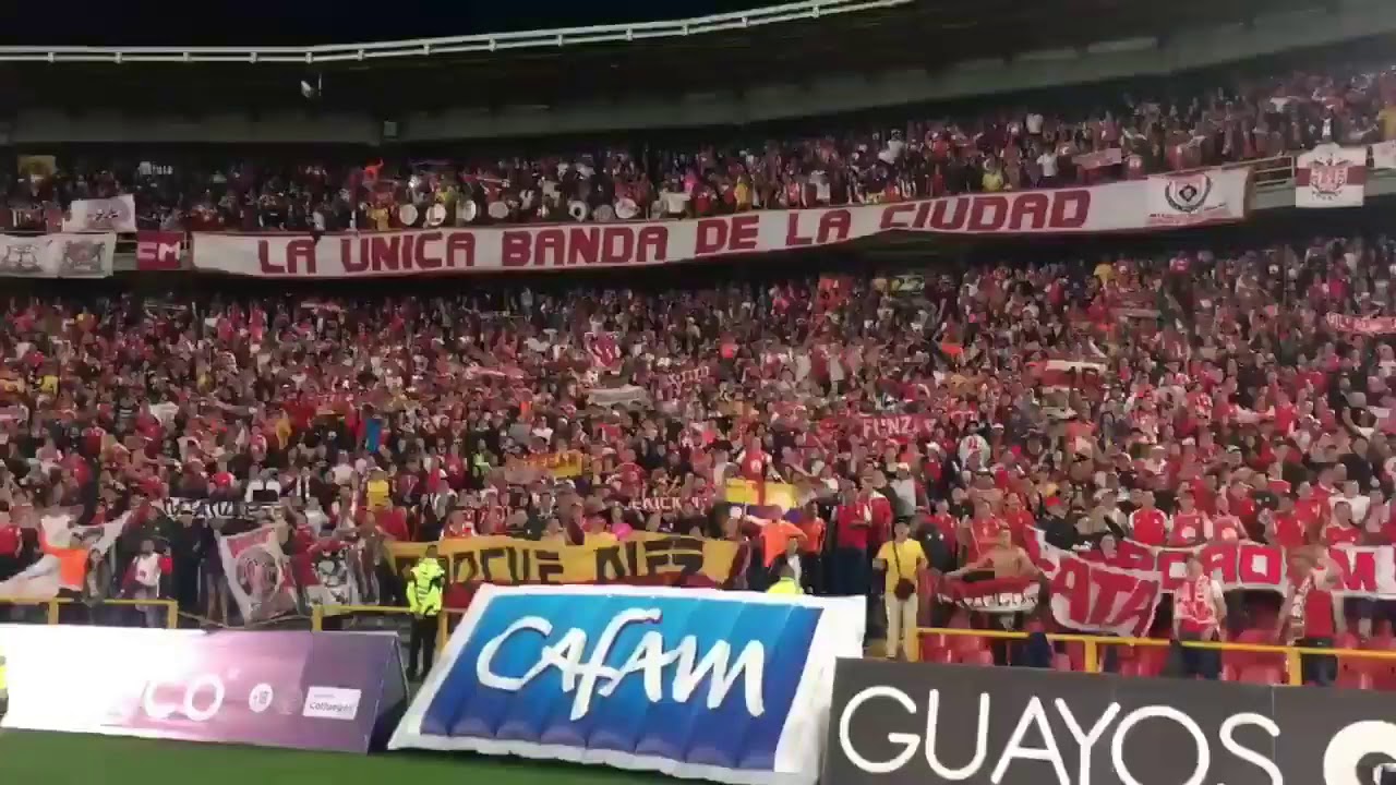 (La guardia Albi roja sur 🇲🇨) independiente Santa fe 4-2 miyonarioz