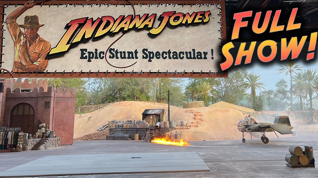 Indiana Jones Epic Stunt Spectacular at Hollywood Studios - Walt Disney World -