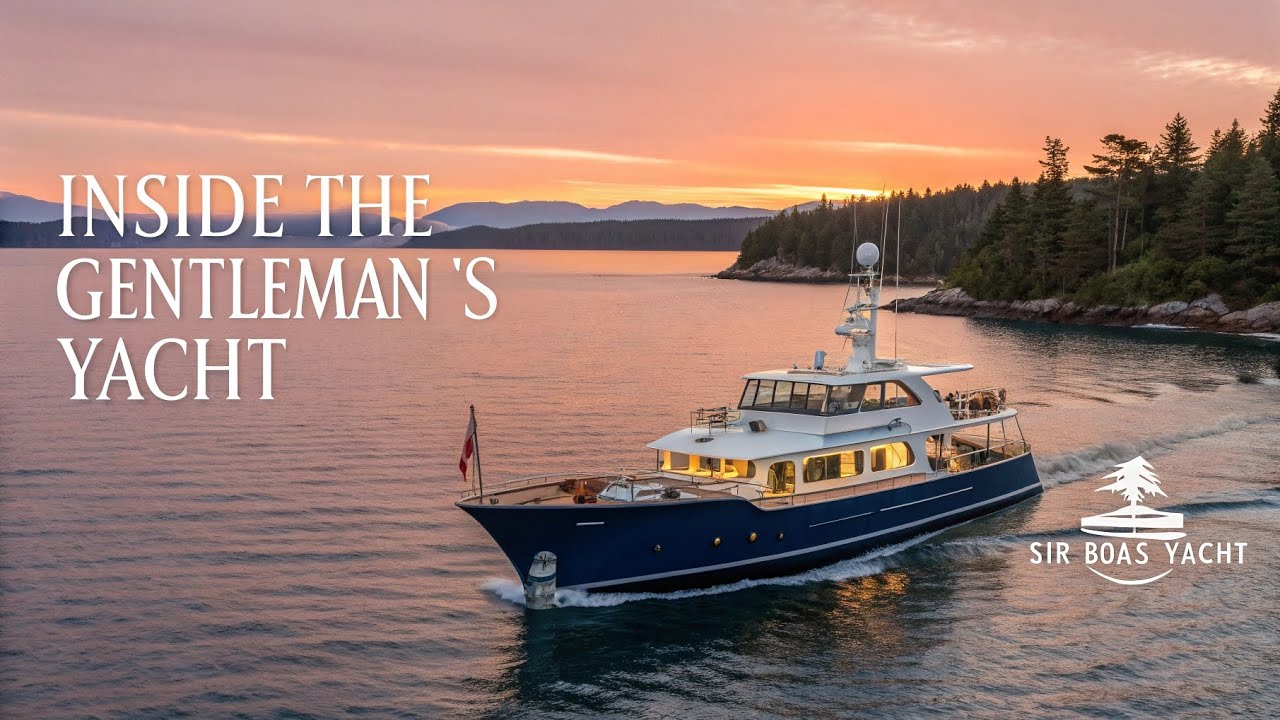 🚤 ОБЗОР КЛАССИЧЕСКОЙ ДЖЕНТЛЬМЕНСКОЙ ЯХТЫ 🔱 ВНЕВРЕМЕННАЯ РОСКОШЬ НА МОРЕ 🌊 | ПОЛНЫЙ ЭКСКУРСИЯ ПО Я...