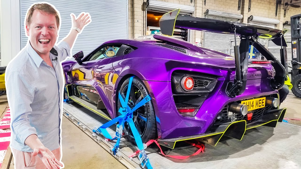 ТАЧДАУН В ЛОС-АНДЖЕЛЕСЕ! Забираю свой Zenvo TSR-S в аэропорту Лос-Анджелеса