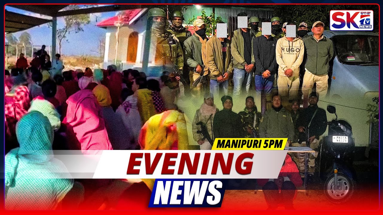 SKTV'S EVENING MANIPURI NEWS [27/12/25 - 05:00 PM] [LIVE]