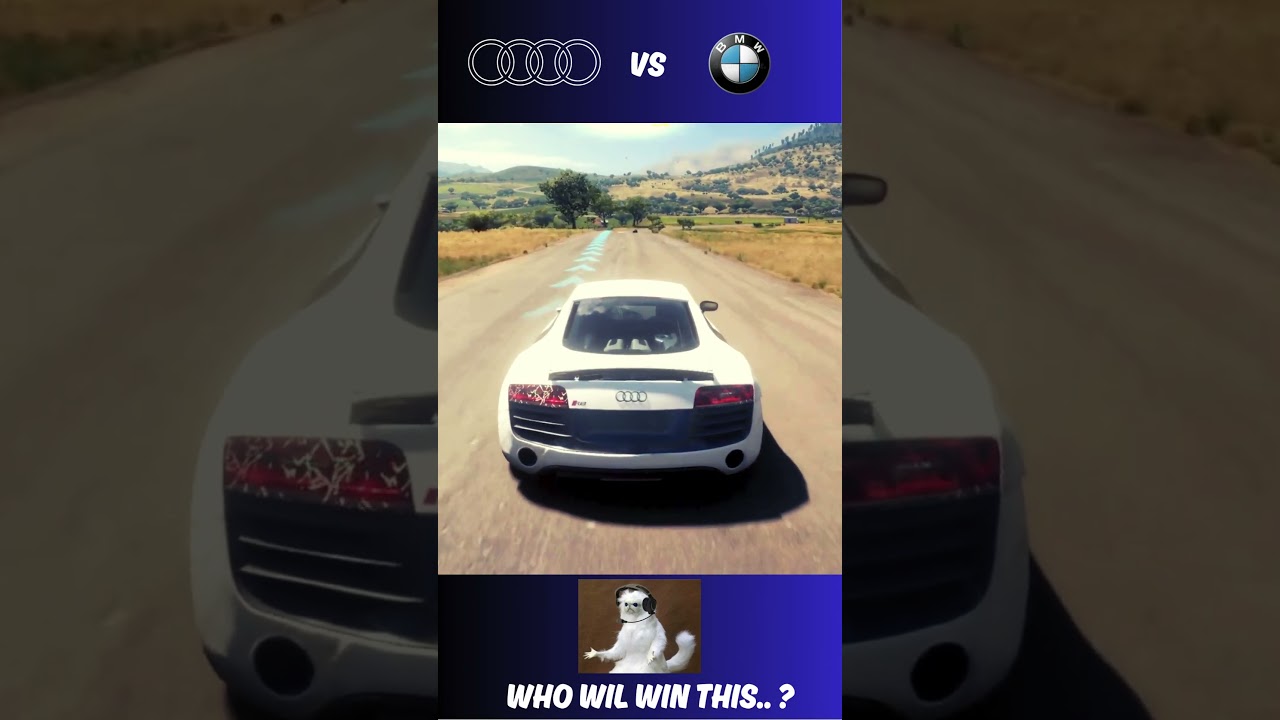 audi vs bmw  #AudiVsBMW #carbattle #RacingRivalry #ForzaCommunity