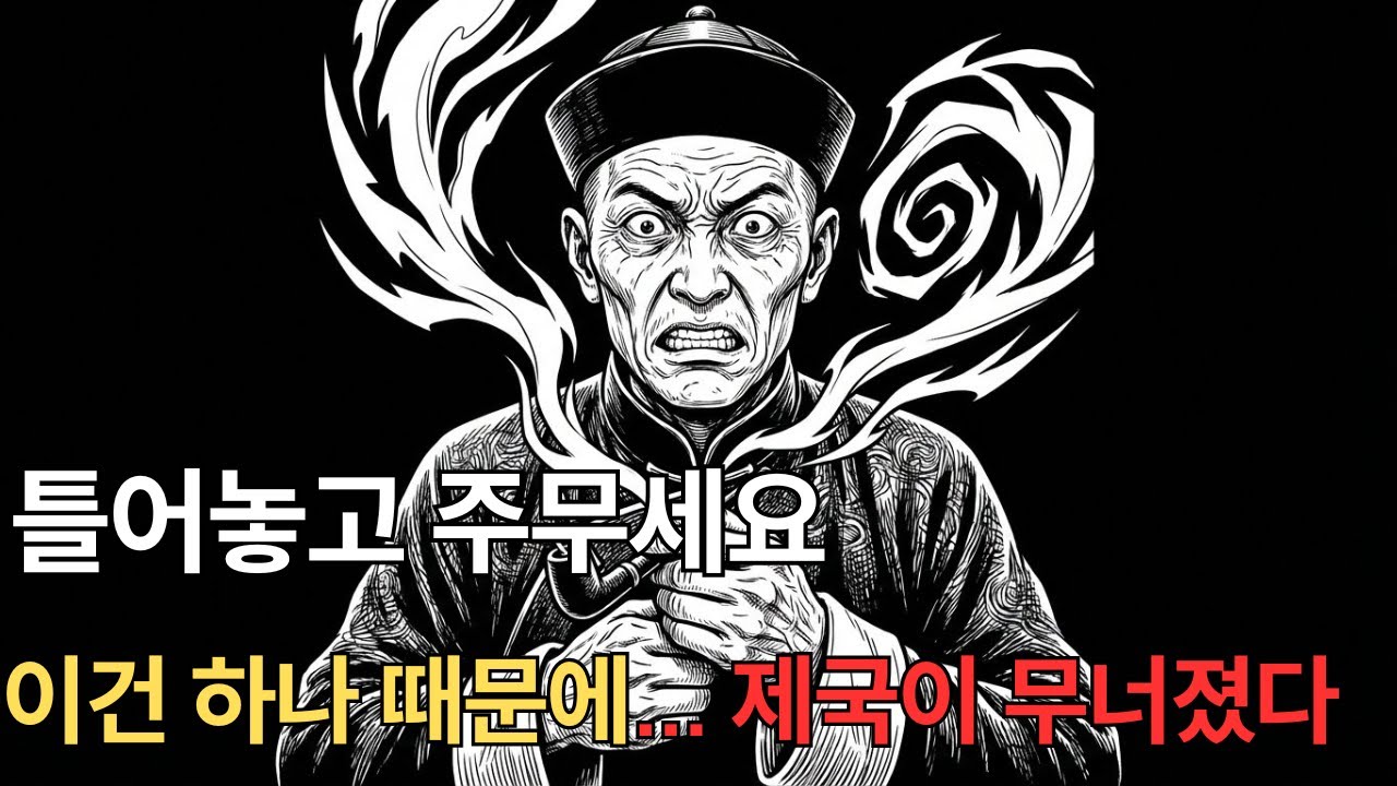⏳ 틀어놓고 주무세요: 아편 전쟁이 중국을 무너뜨린 이야기