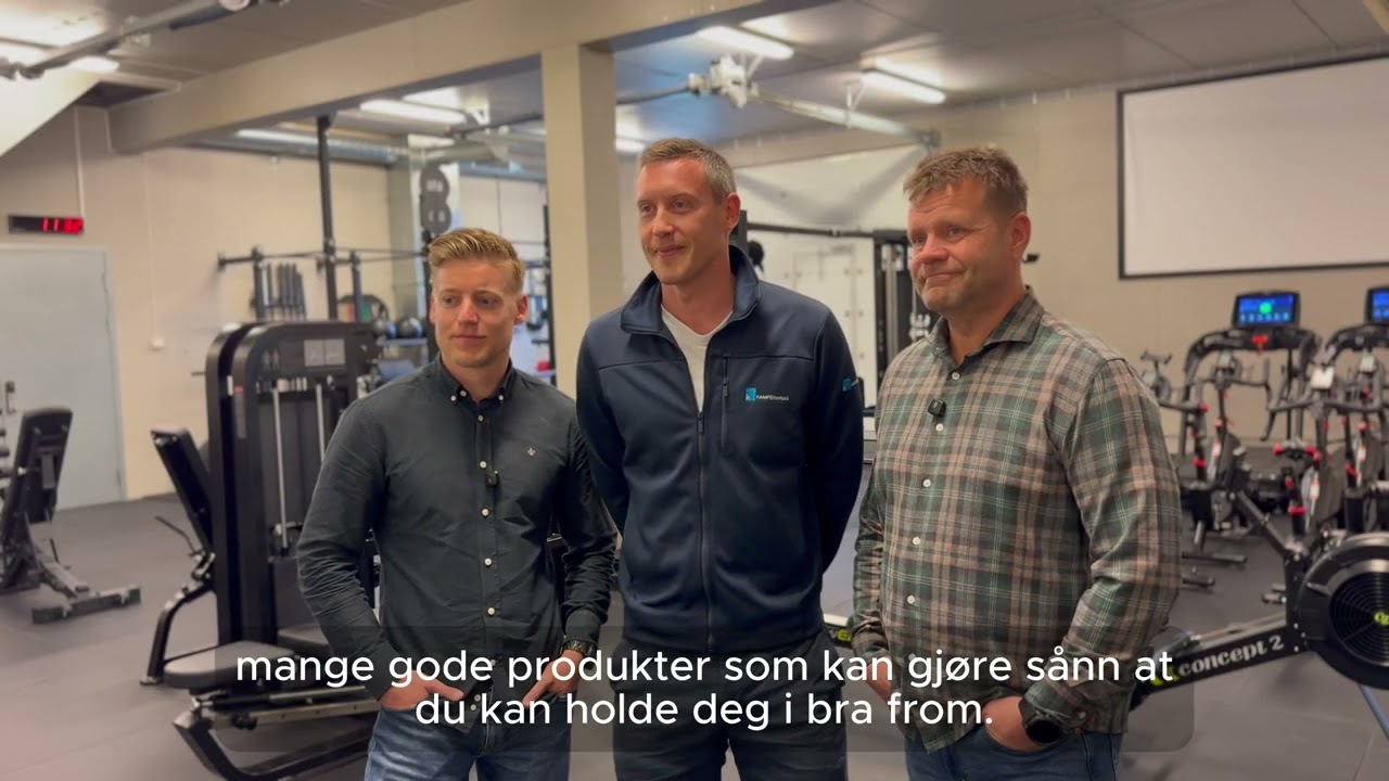 Kamperhaug × ata | Fra tomt rom til komplett treningsstudio
