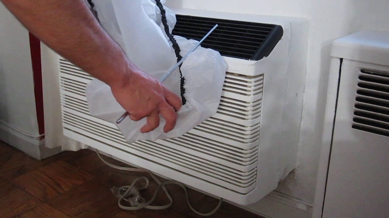 Air Conditioner Cover-  Frost King A/C cover stops drafts