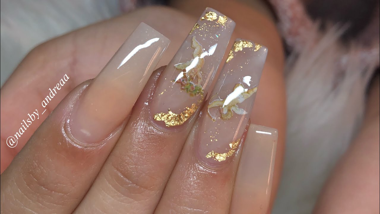 Angel Nails 👼🕊✨| Acrylic Nails Tutorial
