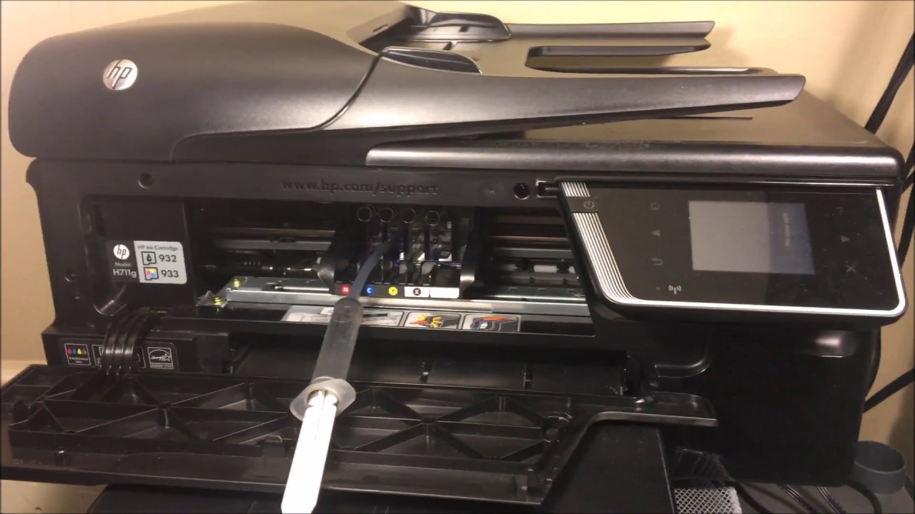 Hp Officejet 6600 - How To Clean Printhead FIXED PT 2