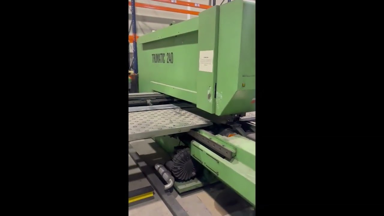 Trumpf TRUMATIC 240 (1991) Punching machine