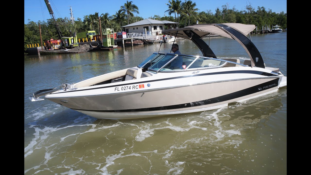 SOLD..2016 Regal 2500 Bow rider for sale in Naples Florida- Dan DiLisio