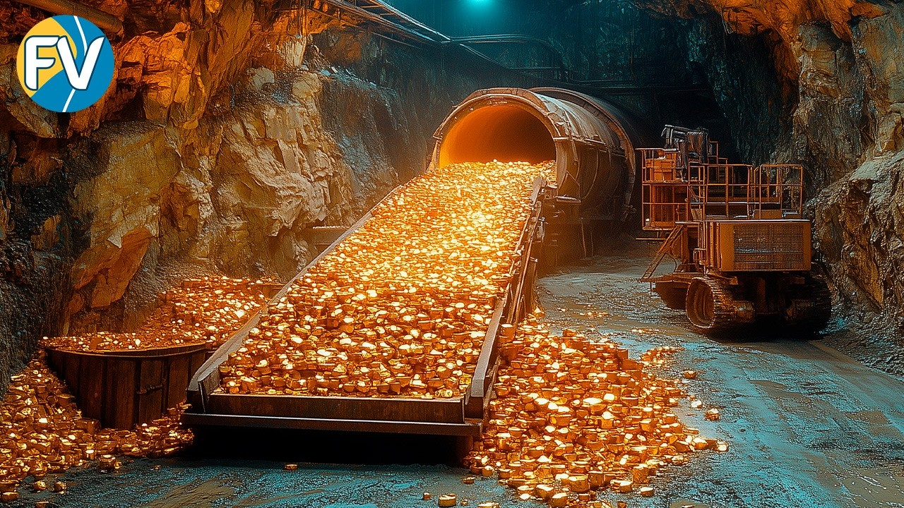 ¡Cómo se extrae el oro a 4,5 km de profundidad! Secretos de las minas más profundas del mundo.