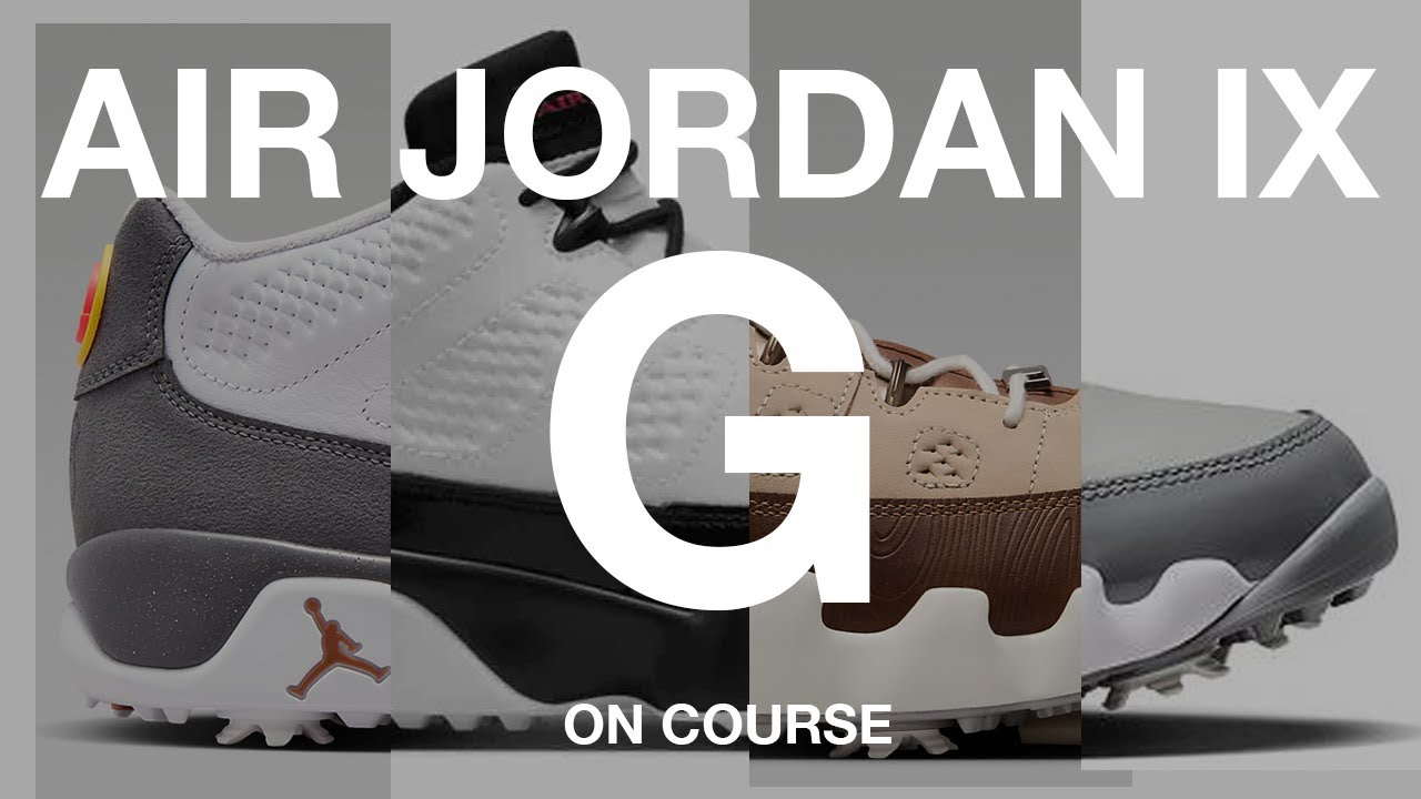 Air Jordan 9 Golf Shoes on Golf Course Looks
