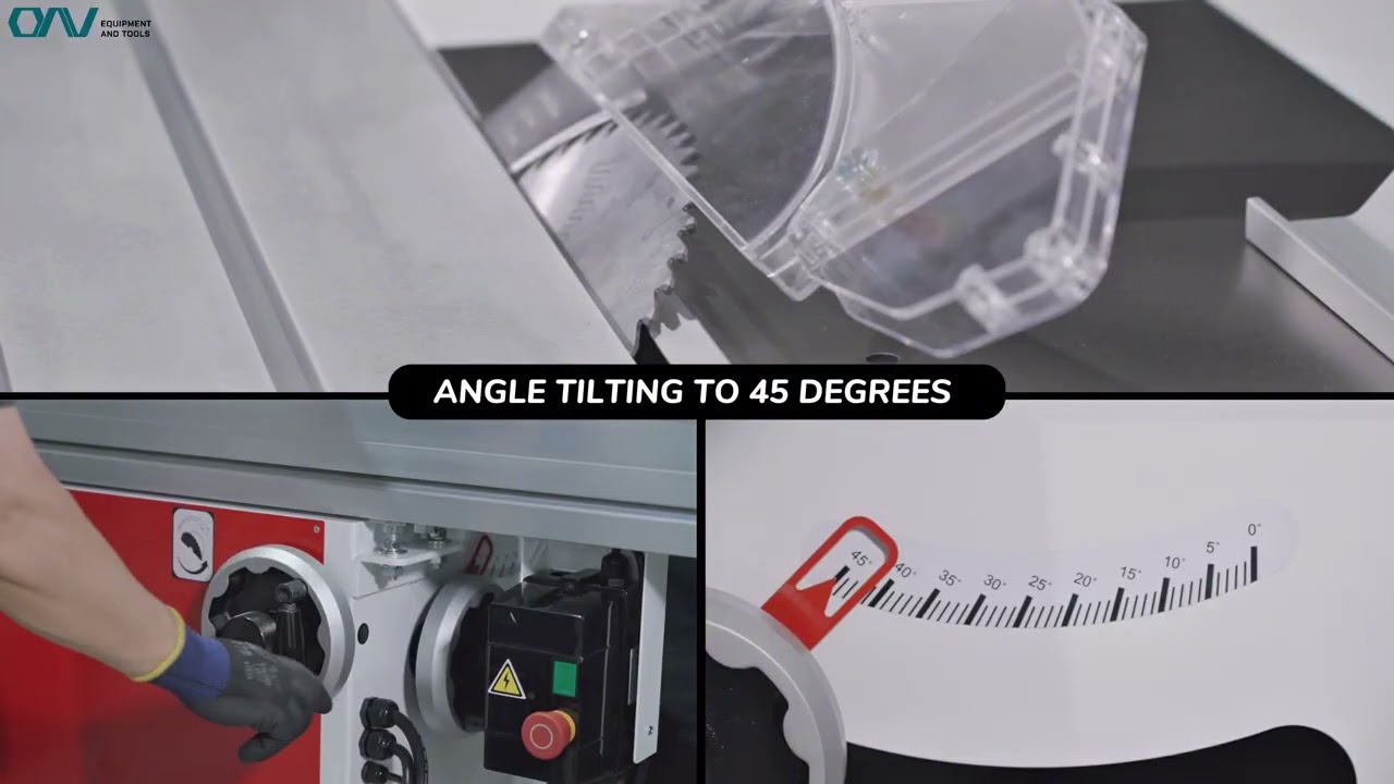 OAV Sliding Table Saw｜How To Operate P25
