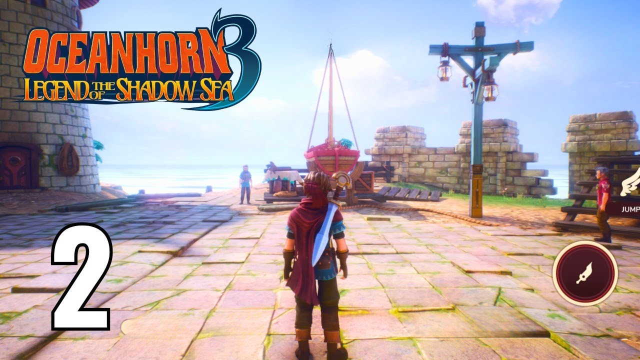 Oceanhorn 3: Legend of the Shadow Sea Gameplay Walkthrough (Apple Arcade iOS) #2