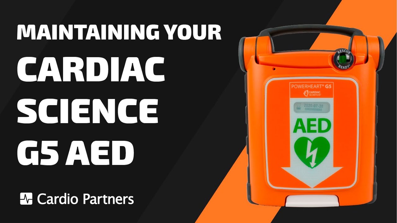 How To Maintain Your Cardiac Science G5 AED