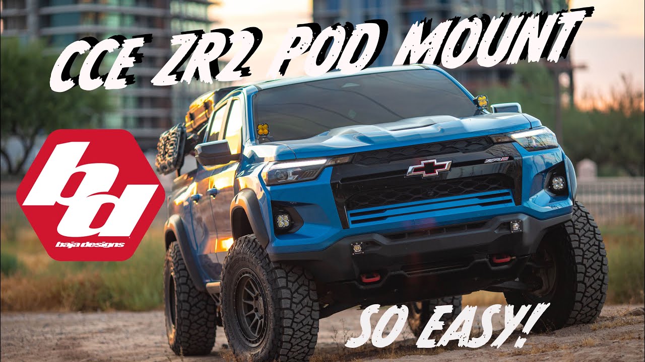 23+ Chevy Colorado ZR2 CCE Squadron Kit Install!