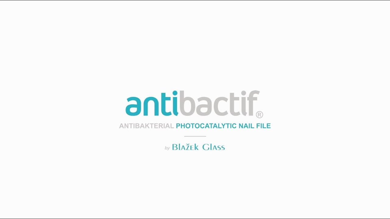 Antibacterial Glass Nail File Antibactif EN