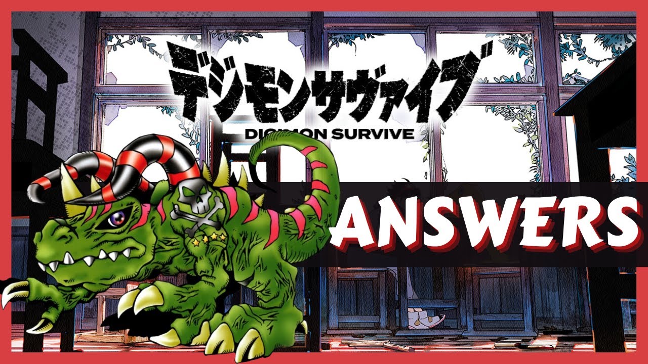Digimon Survive - How to ANSWER Tuskmon correctly?