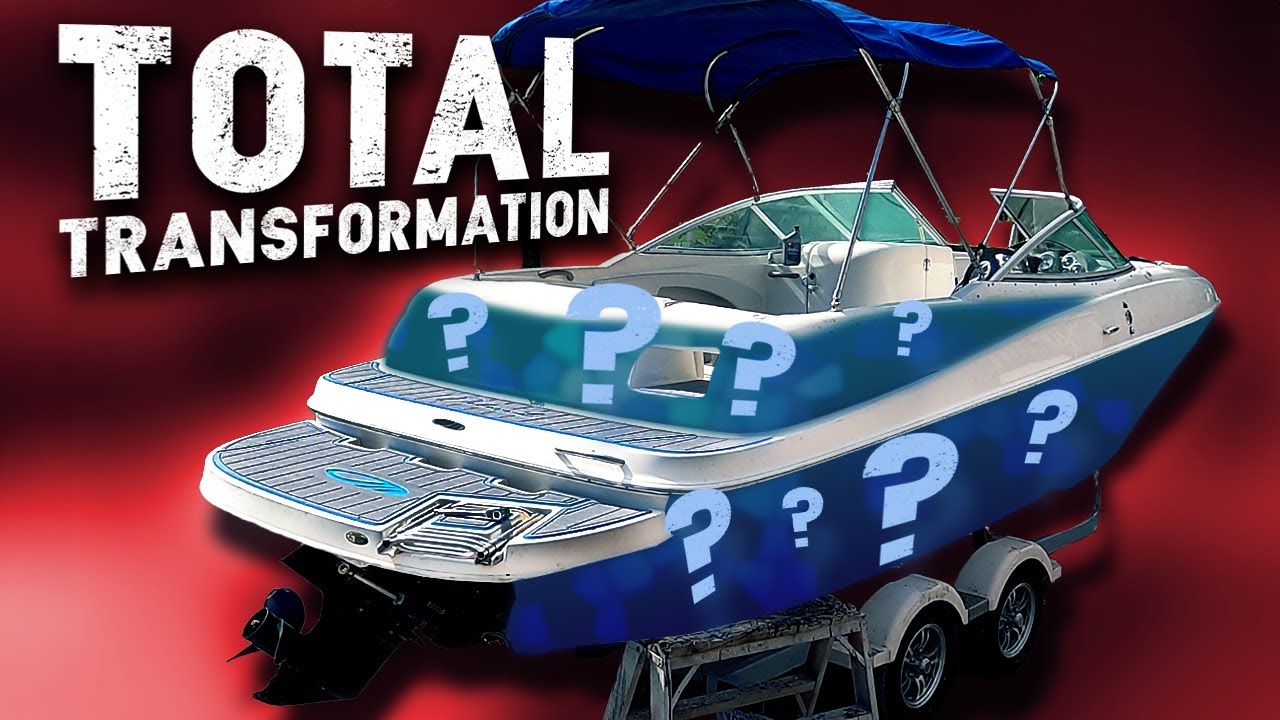 Vinyl Wrap & SeaDek Install for our LS swapped Boat #deBOAT [EP2]
