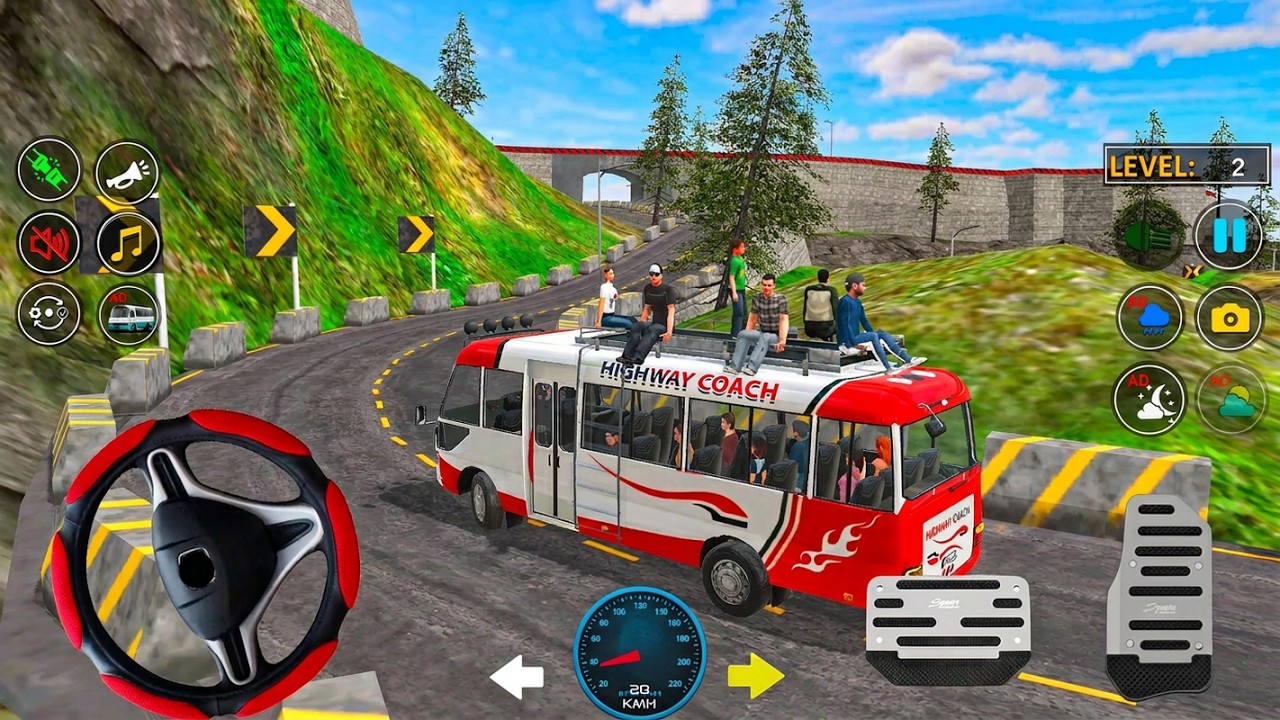 Mini Bus Driving Simulator 3D &ndash; Can I Survive This Impossible Route?