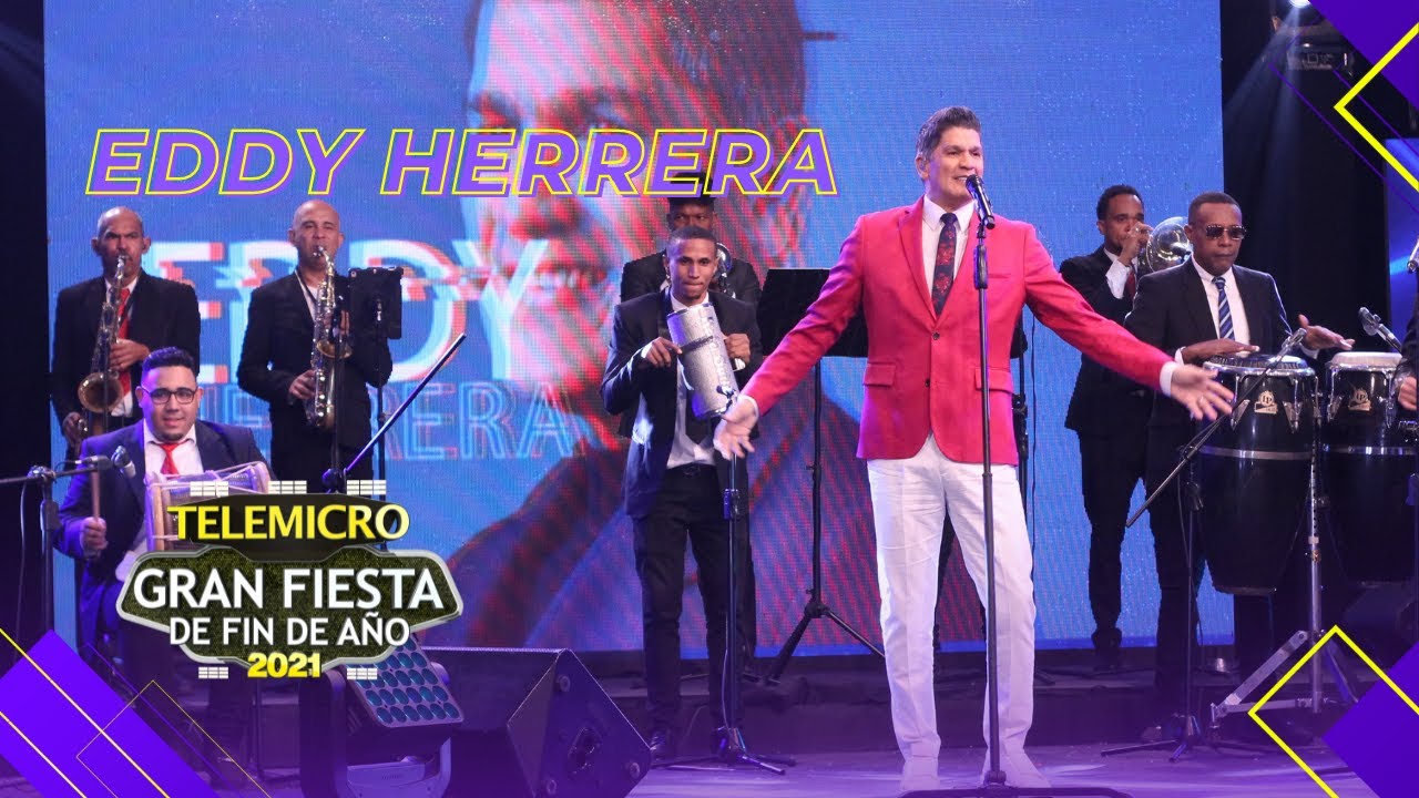 Eddy Herrera Fiesta Fin de Año Telemicro 2021