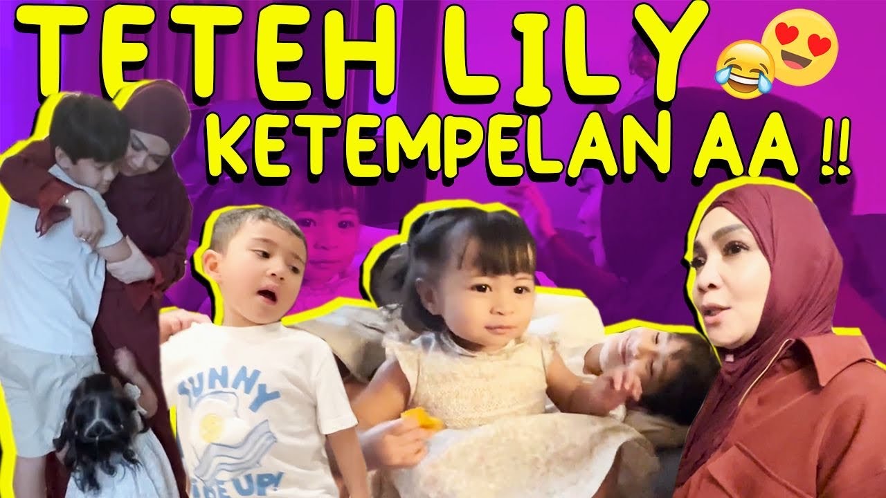 KUMPUL CUCU LENGKAP! MAMA RIETA GEMES BANGET LIAT LILY KETEMPELAN SAMA AA! @RansEntertainment 