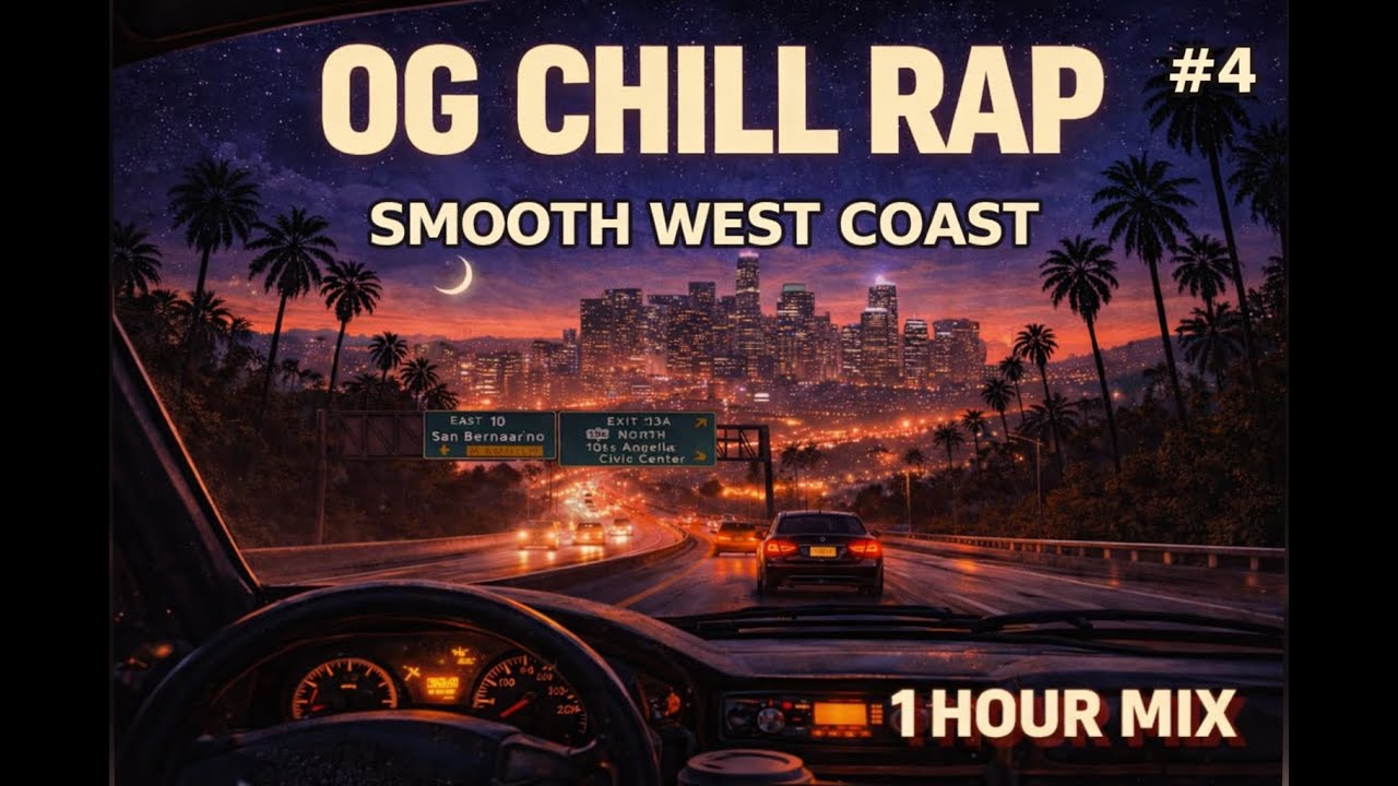 OG Chill Rap Mix #4 (1 HOUR MIX) — Smooth West Coast • Night Drive / After Work Vibes