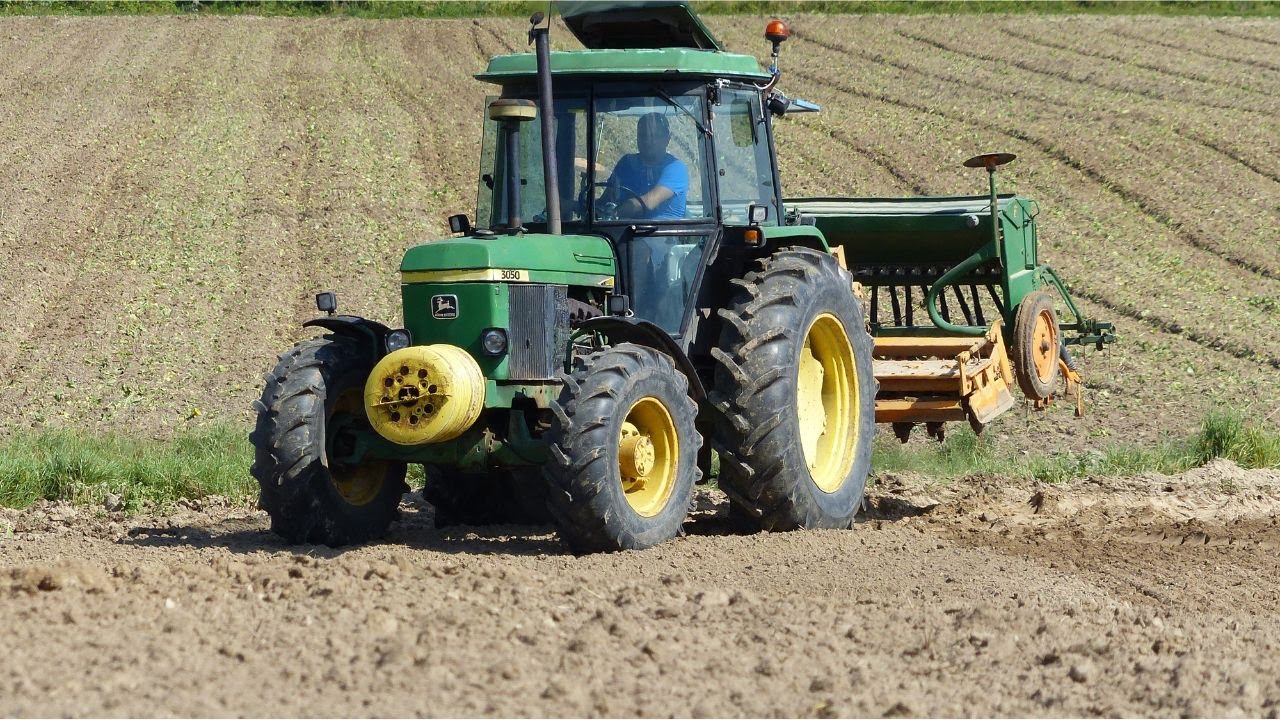㋡🔥Przesiewanie Rzepaku Po Ulewach🔥★John Deere3050★Amazone D7★Sound Engine★㋡