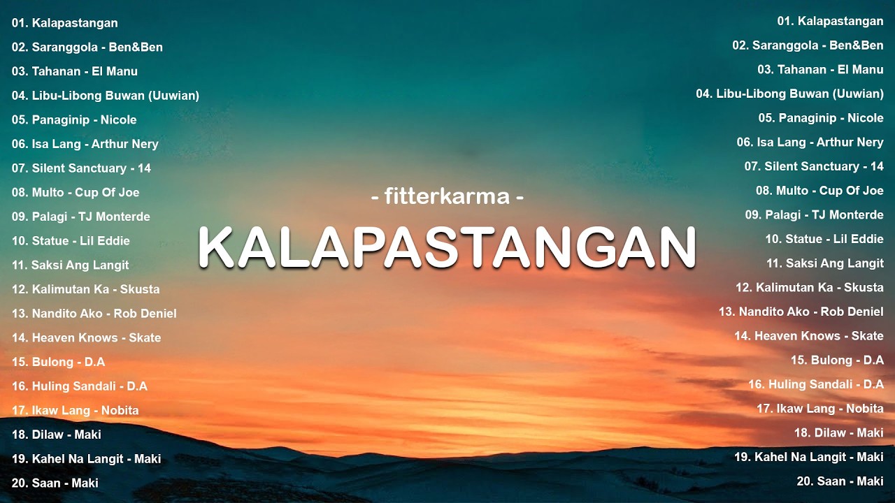 New Viral OPM Love Songs Playlist 2026 - Best Tagalog music Hits | Kalapastangan - fitterkarma