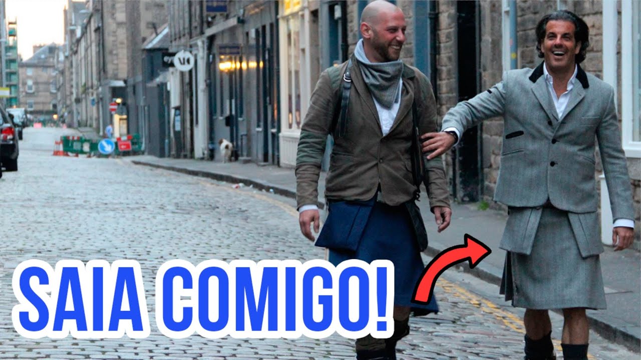 Conheça uma loja de kilts modernos na Escócia