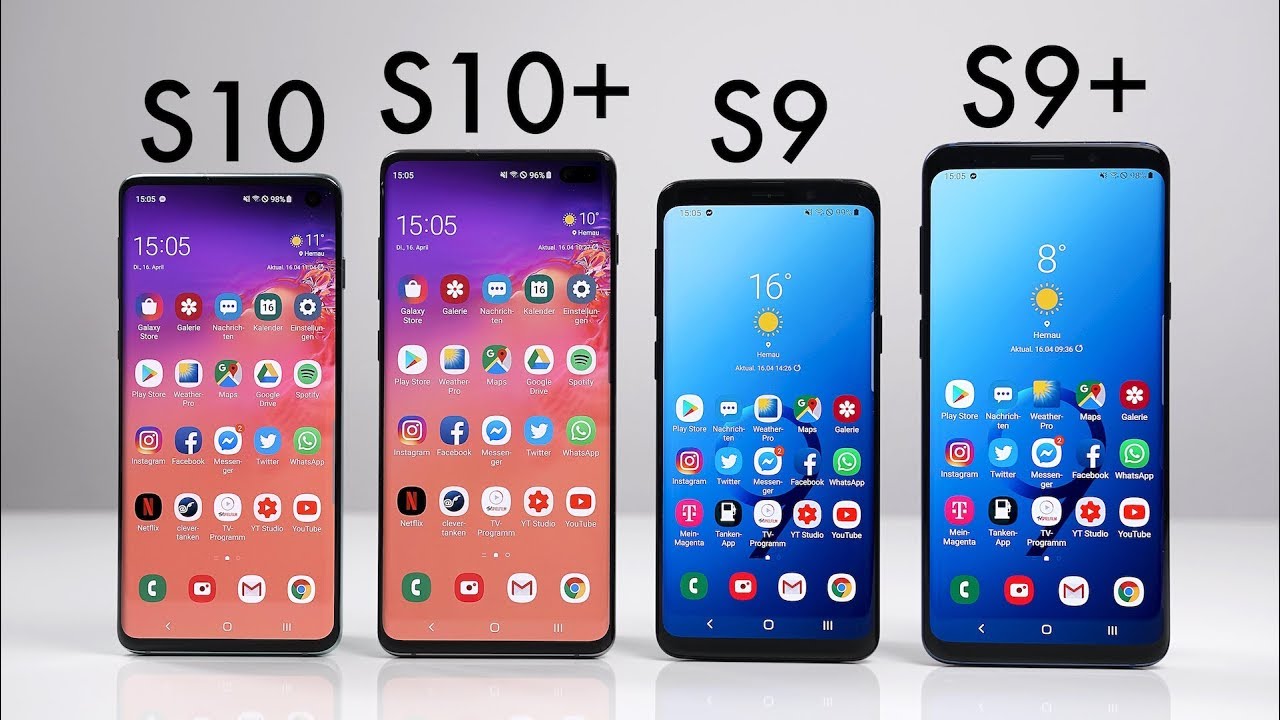 Samsung Galaxy S10 & S10+ vs. Galaxy S9 & S9+ (Deutsch) | SwagTab