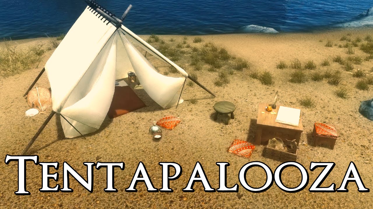 Tentapalooza - Skyrim Camping Mod Spotlight