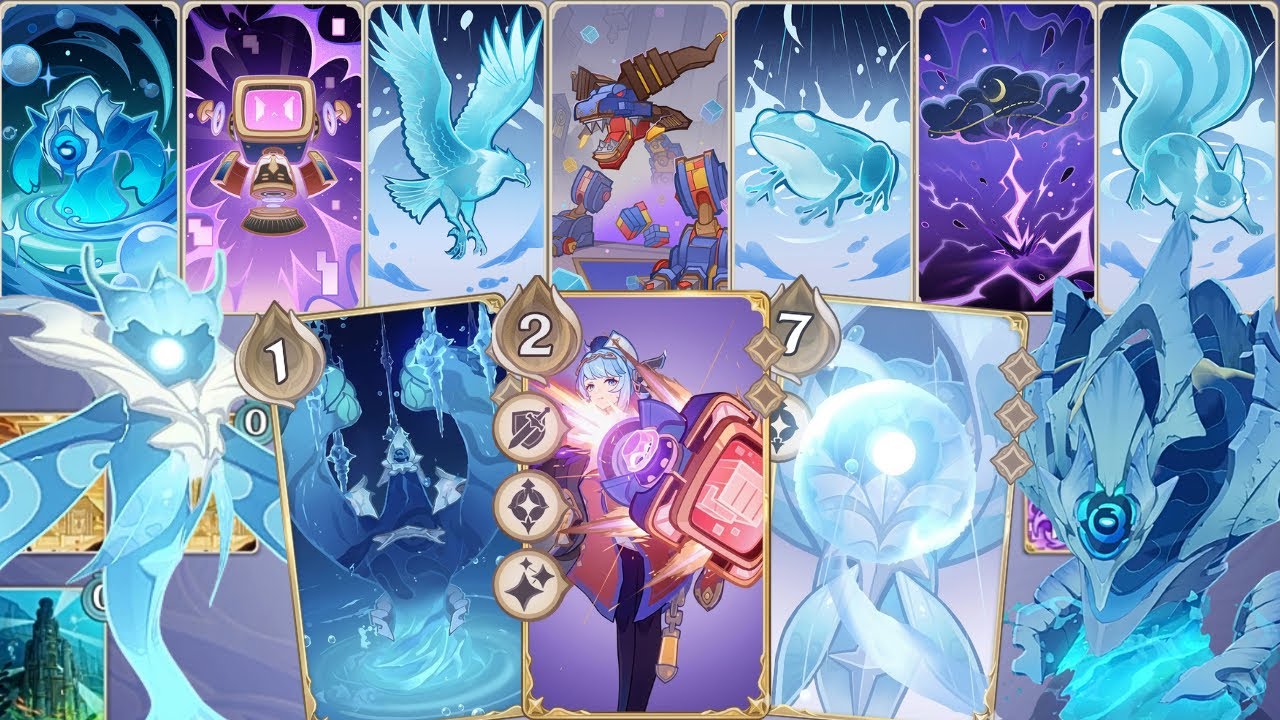 SUMMON SPAM IS BACK! ft. MONSTERS LUNAR APOCALYPSE 🌒🦑🌊💀 | Genshin TCG