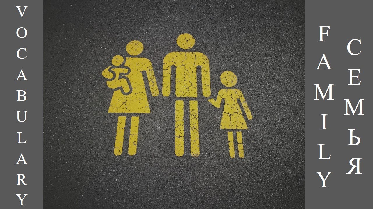 Learn Russian Language - Vocabulary - Lesson 01 - Family - |Basics of Russian Language|