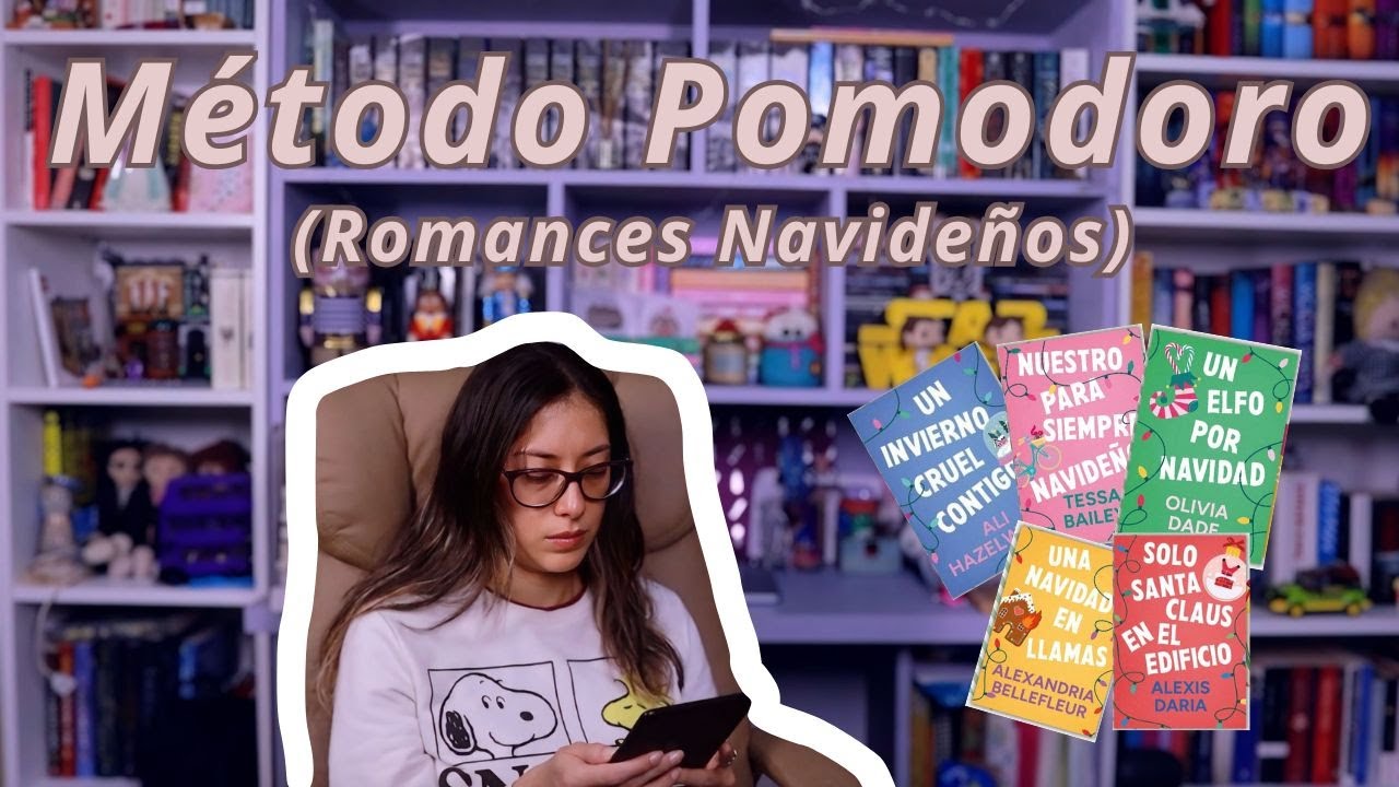 Romances navideños + método pomodoro (15/5) ☁️ | Leyendo con Fer 📚
