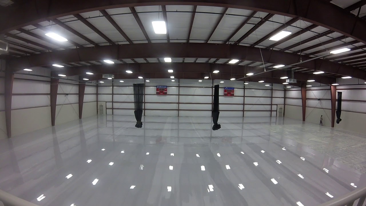 Studio Center Futsal Arena floor installation time-lapse