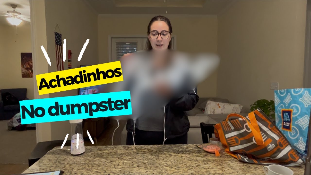 Mais achadinhos do dumpster! 