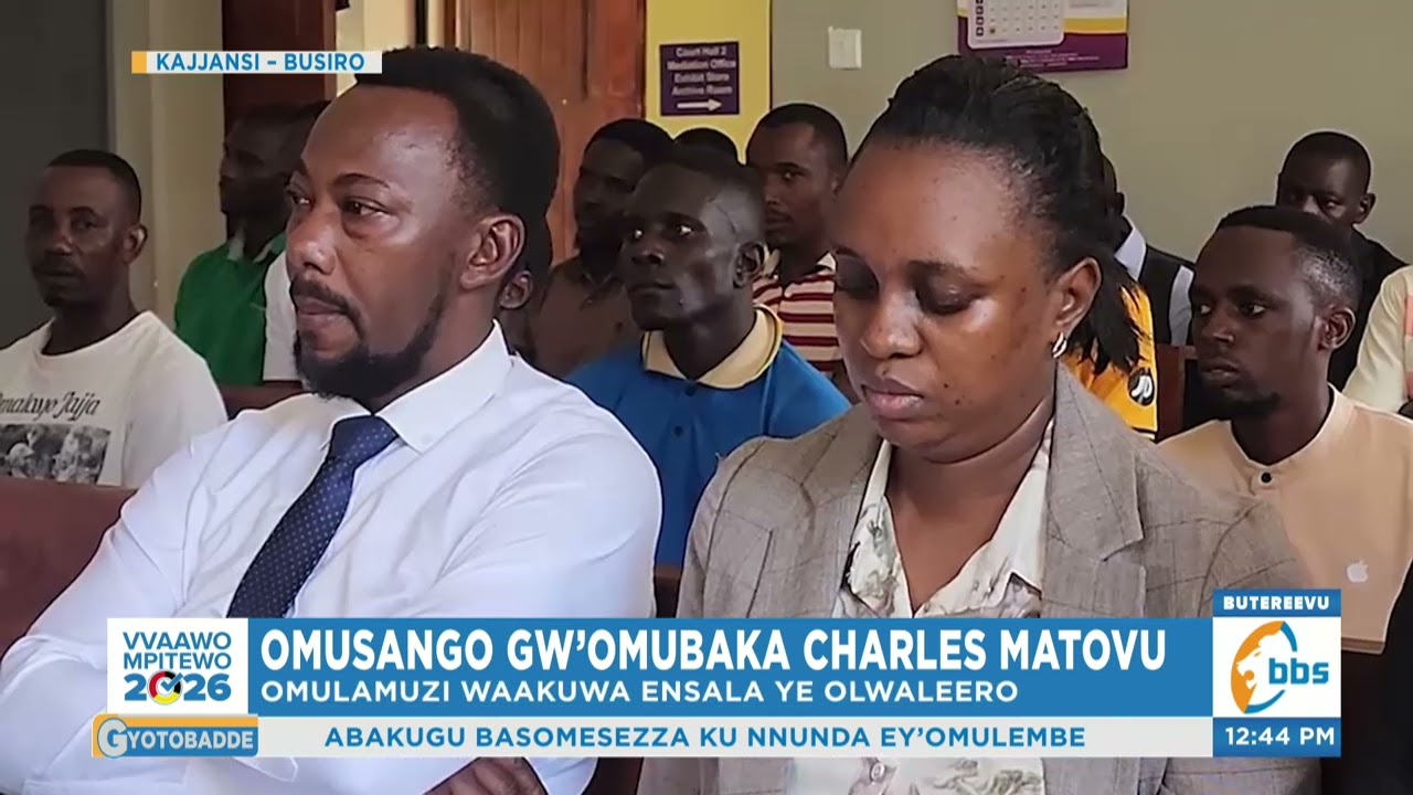 Omusango gw’Omubaka Charles Matovu , Omulamuzi Waakuwa Ensala ye Olwaleero #Gyotobadde