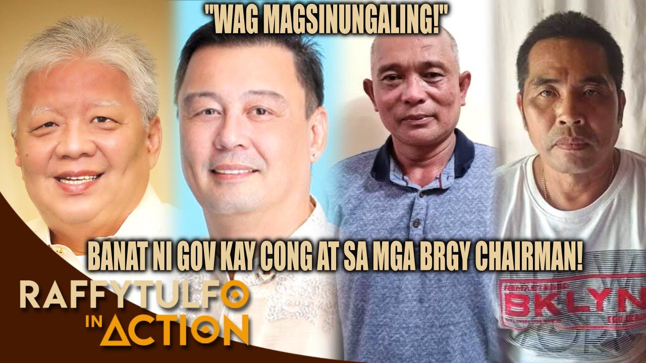 GOVERNOR AT CONGRESSMAN, NAGTALO!