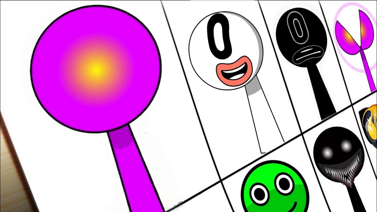 Drawing My Sprunki OC- Plasma Ball from Idle Breakout | Incredibox Sprunki Phase 1 to Phase 2 