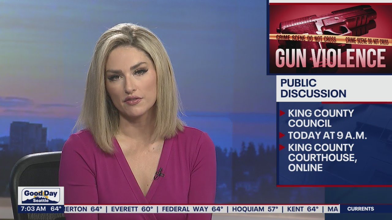 King County hosting public discussion on gun violence | FOX 13 Seattle