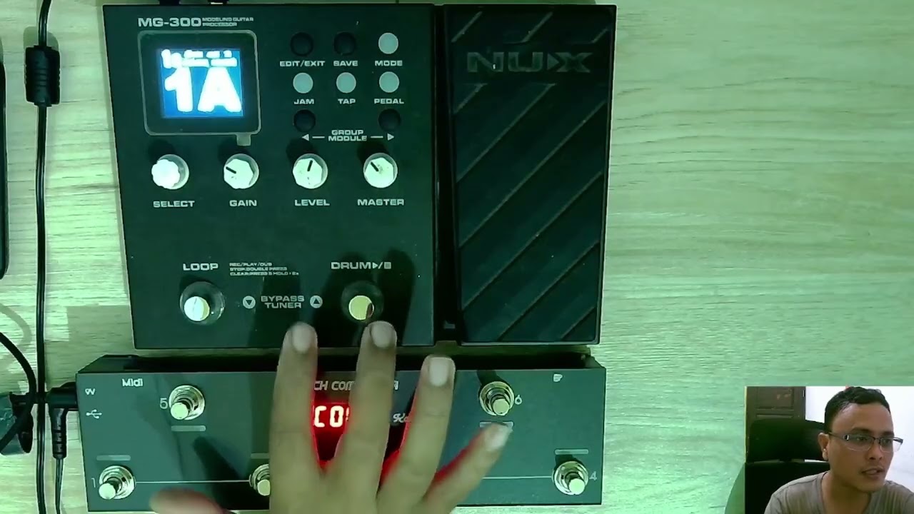 New Program Midi Controller 6 Switch