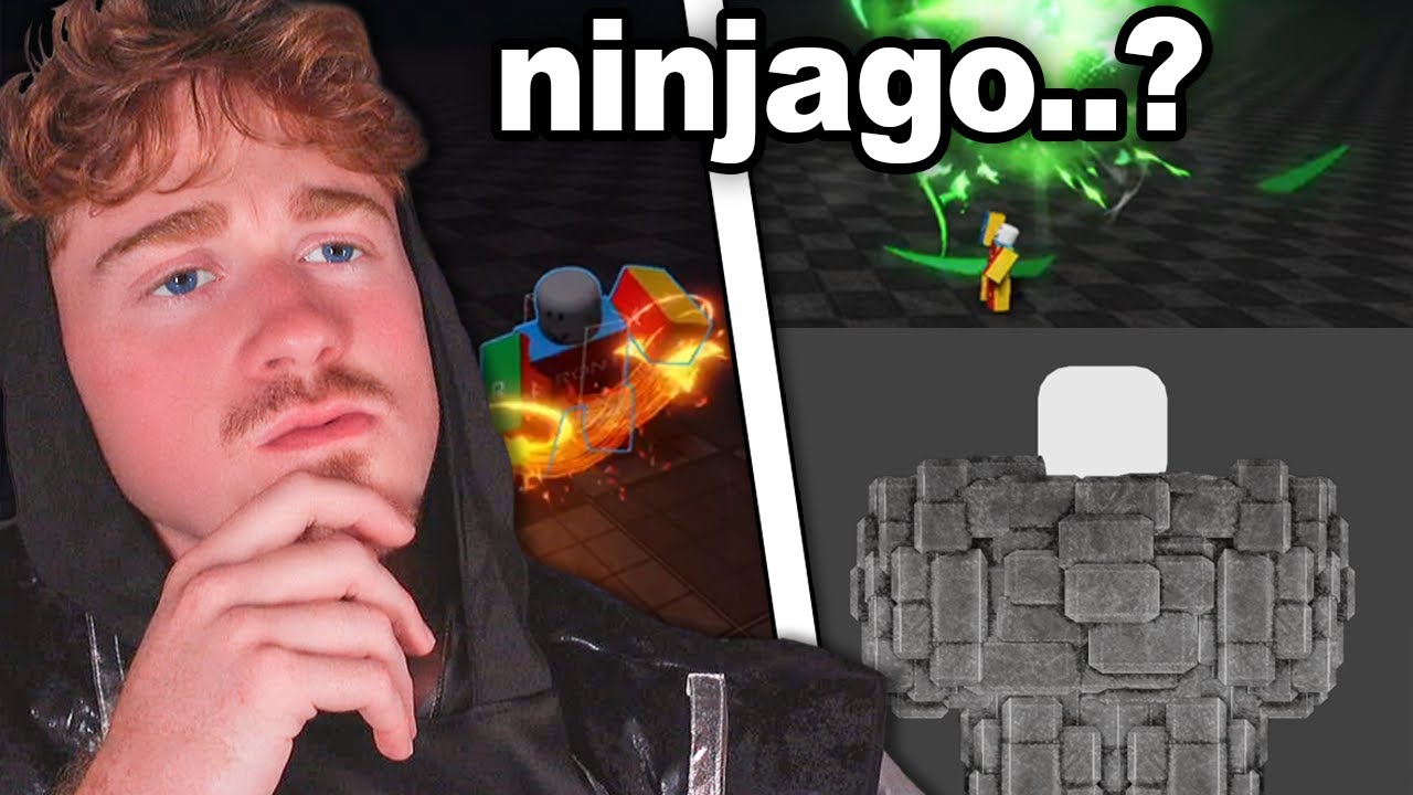 Новые элементы в игре Lego Ninjago Roblox..