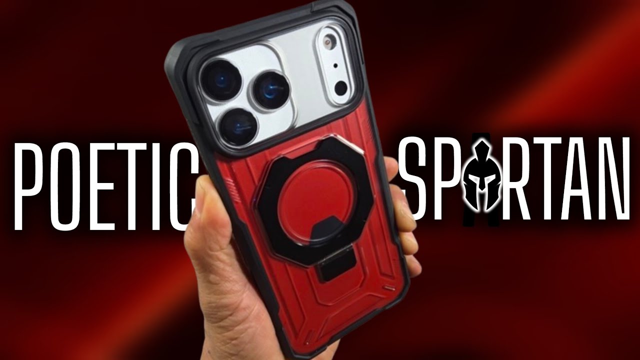 Poetic Spartan с Magsafe и подставкой для iPhone 17 Pro Max