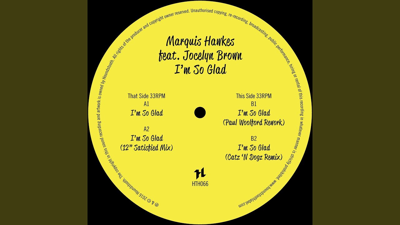 I'm So Glad (feat. Jocelyn Brown) (Paul Woolford Rework)