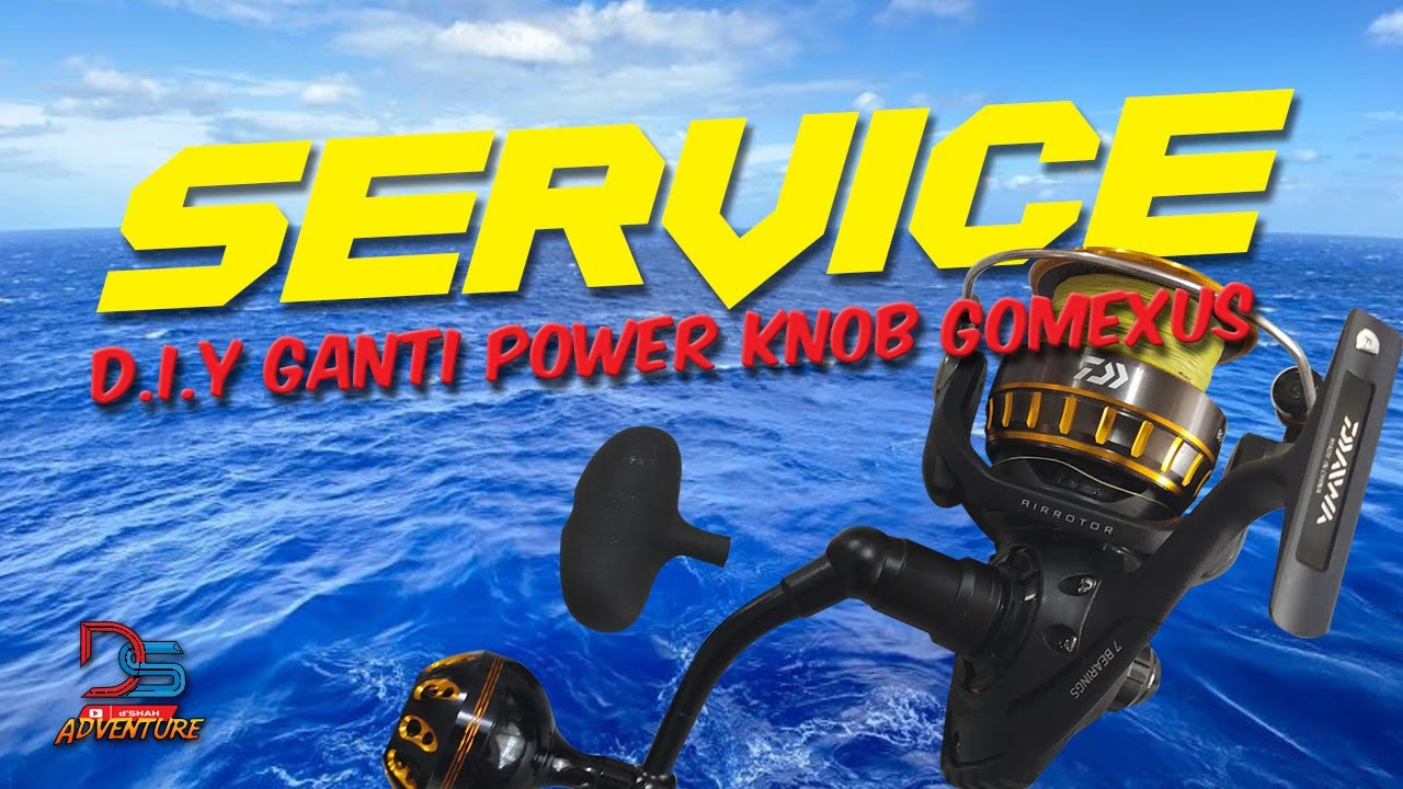 How to change Power knob Daiwa BG 5000