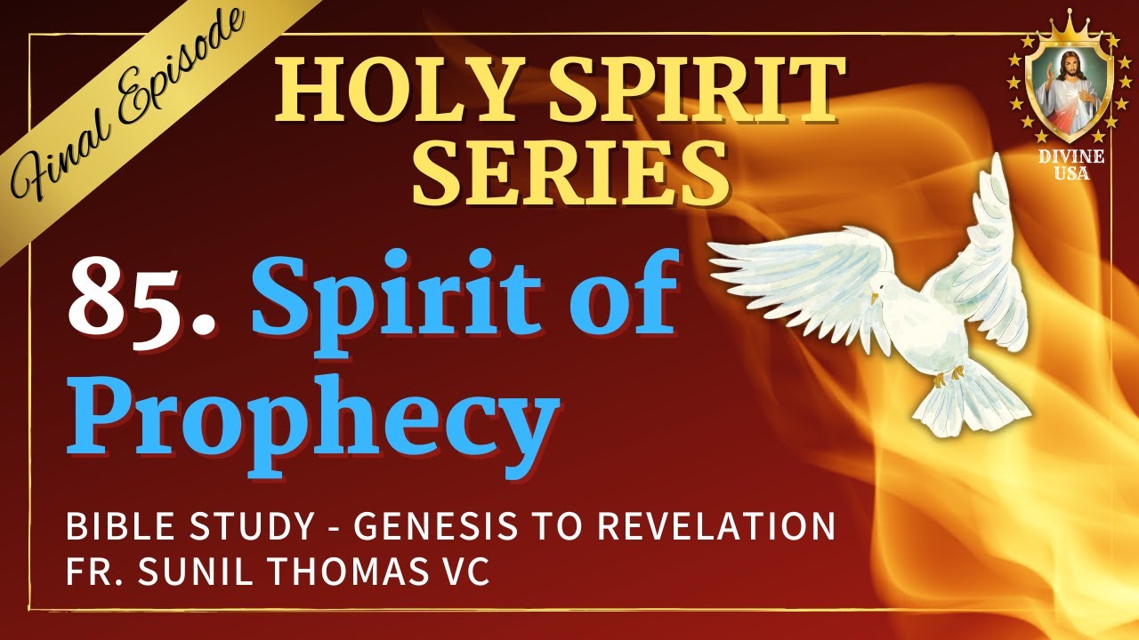 85. The Spirit of Prophecy - Final Episode | Rev 19:10 | Holy Spirit Series | Fr. Sunil Thomas vc