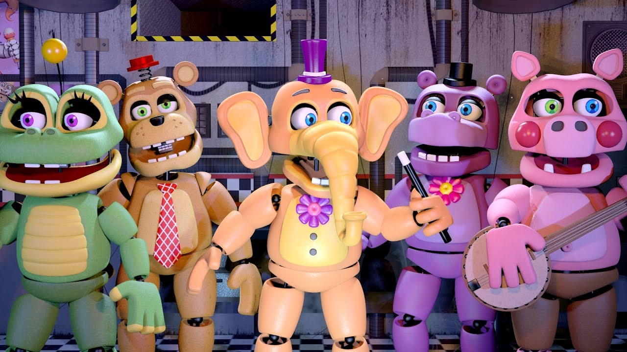 [FNAF/SFM] ПОСРЕДСТВЕННЫЕ ГОЛОСА МЕЛОДИИ